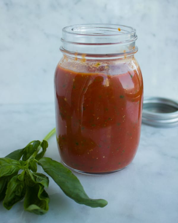 Quick Homemade Marinara sauce