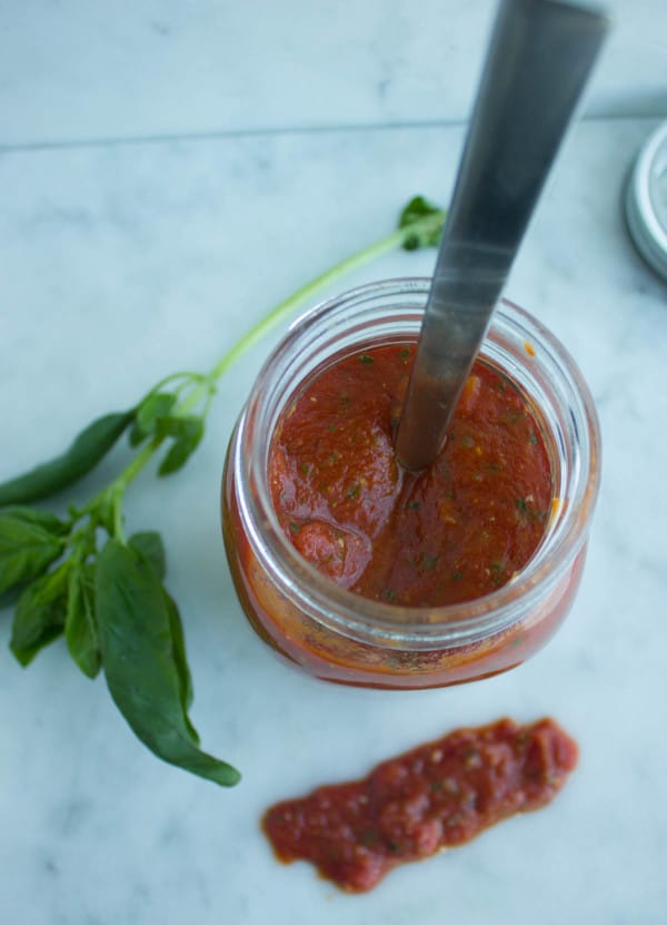 Quick Homemade Marinara sauce