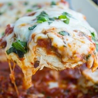 Skinny Griled Chicken Parmesan