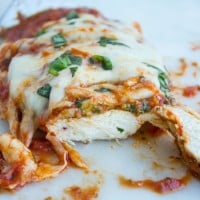 Skinny Griled Chicken Parmesan