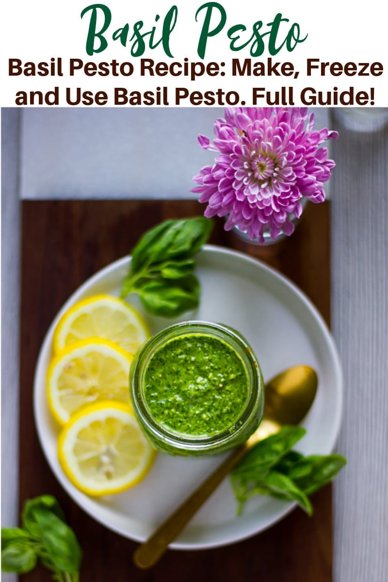 Basil Pesto • How to Make and Freeze Basil Pesto Two Purple Figs