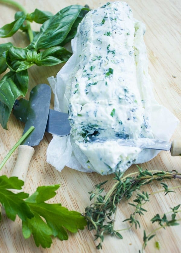 Garlic Lemon Herb Cream Cheese