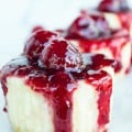 Mini Raspberry Cheesecakes