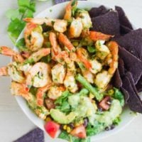 Shrimp Salad with Avocado Dressing