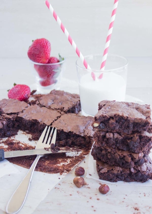 Super Loaded Fudgy Brownies