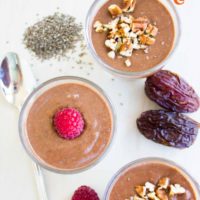 Long Pin Instant Chia Chocolate Pudding