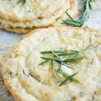 Mashed Potato Rosemary Crisps