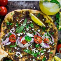 Long Pin for Turkish Pizza Lahmacun