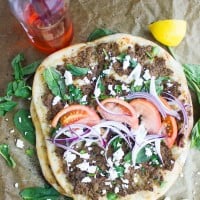 Turkish Pizza Lahmacun