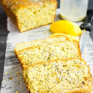 Citrus Poppy Seed Loaf with Yogurt Glaze