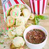 Pizza Popcorn Bites