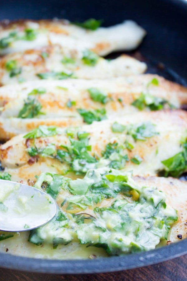 Quick Zesty Herb Tilapia