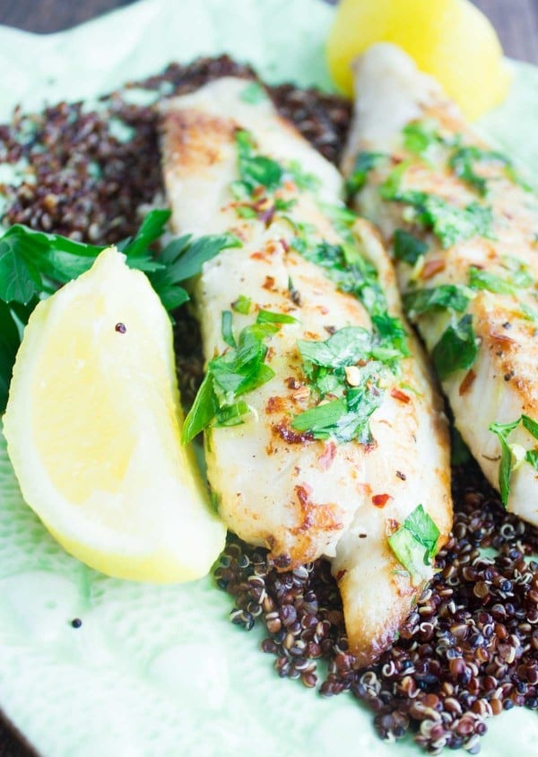 Quick Zesty Herb Tilapia