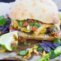 Spicy Beef Fajita Burgers