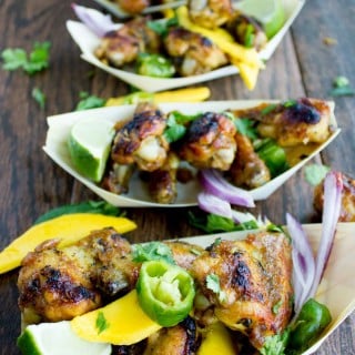 Spicy Mango Chicken Wings