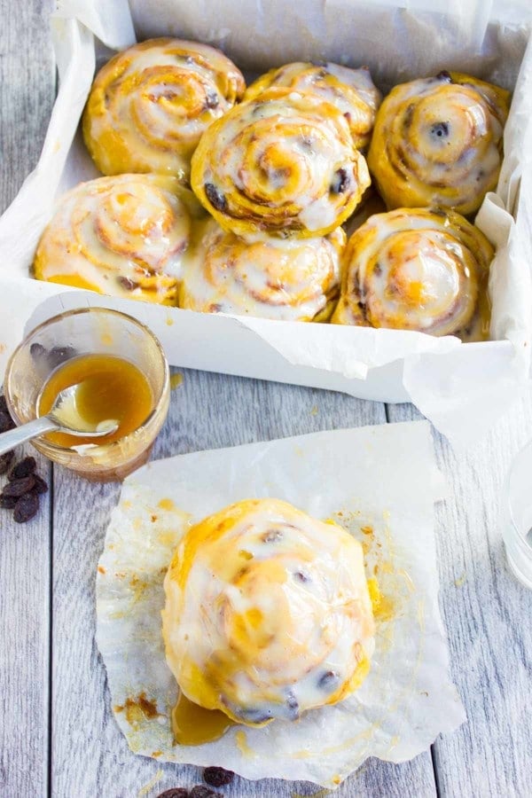 Pumpkin Cinnamon Rolls