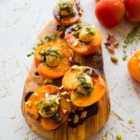 Quick Easy Appetizer With Fruit And Cheese. Can't get easier than this! 2 ingredients, and a Balsamic drizzle--use your favorite fruits and cheese combo--many ideas and tips in the recipe! Get this one today for apricots stuffed with bocconcini and balsamic. www.twopurplefigs.com