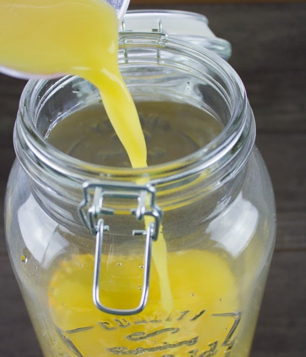 adding orange juice to non alcoholic sangria