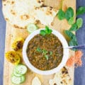 one pot North African Spinach and Lentil Stew
