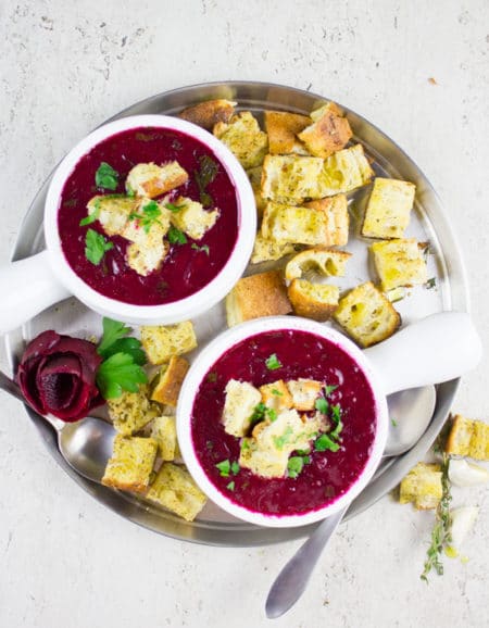 Beetroot Soup Russian Style