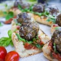 American Lamb Meatball Subs On The Grill. When lamb is on the grill, there's nothing better you can ask for! This is the perfect BBQ recipe to entertain with all summer long!