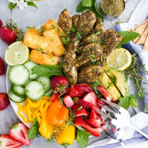 One Pan Chicken Potato Bake With Zaatar • Two Purple Figs