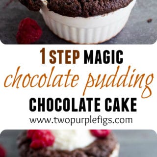 Chocolate Pudding Cakes -Pin