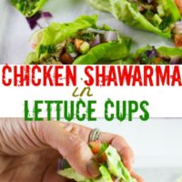 Chicken Shawarma Cups - Pin
