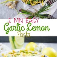 Garlic Lemon Pasta - Pin