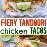 Tandoori Chicken Tacos with Cilantro Corn Slaw - Pin