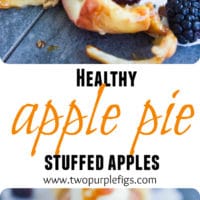 Apple Pie Stuffed Apples