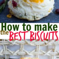 How to make biscuits at home - pin