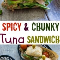 Spicy Chunky Tuna Sandwich