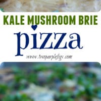 Kale Mushroom Brie Pizza Pin