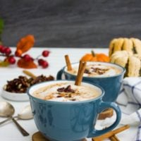 Pumpkin Spice Oatmeal Latte collage
