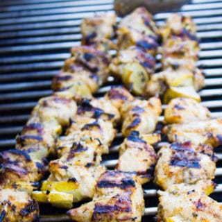 Lemon chicken on the grill!