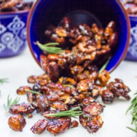 spiced Nuts with rosemary