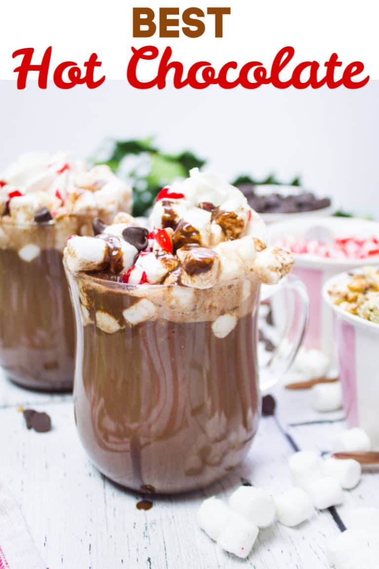 Hot Chocolate Bar and Hot Chocolate Recipe