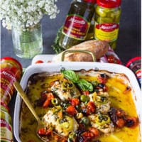 Long pin for Mediterranean Baked fish