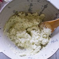 ricotta mixture in a bowl.