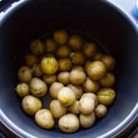 ready cooked potatoes now ready to pan fry