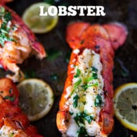 Pin for how to cook lobter