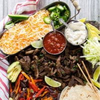 sheet pan fajitas long pin