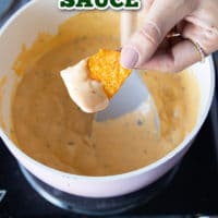 Nadel für Nacho-Käse-Sauce