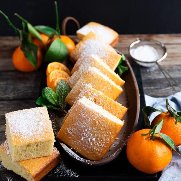 Mandarin Orange Cake • One Bowl Mandarin Orange Recipe {Video} • Two Purple Figs