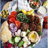 falafel bowl long pin