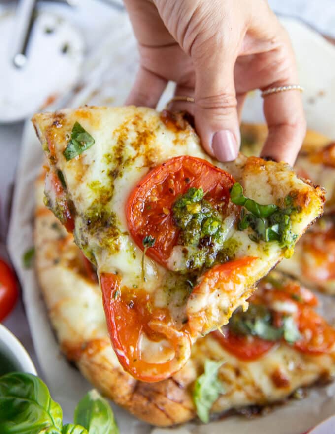 Caprese Pizza • Two Purple Figs