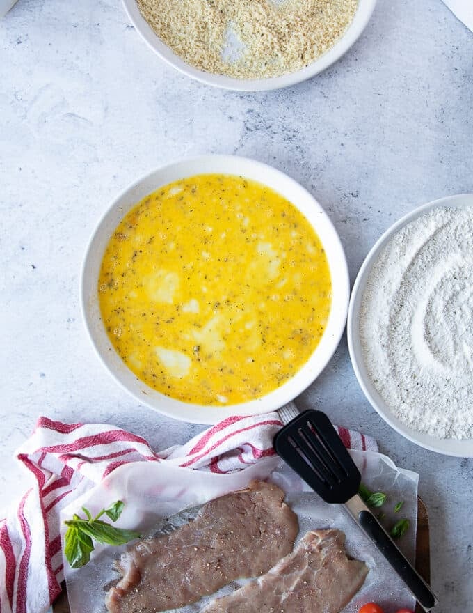 Veal Parmesan • Classic Veal Parmigiana {Video} • Two Purple Figs