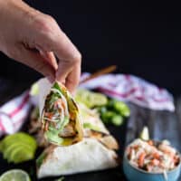 long pin for Mahi Mahi Tacos