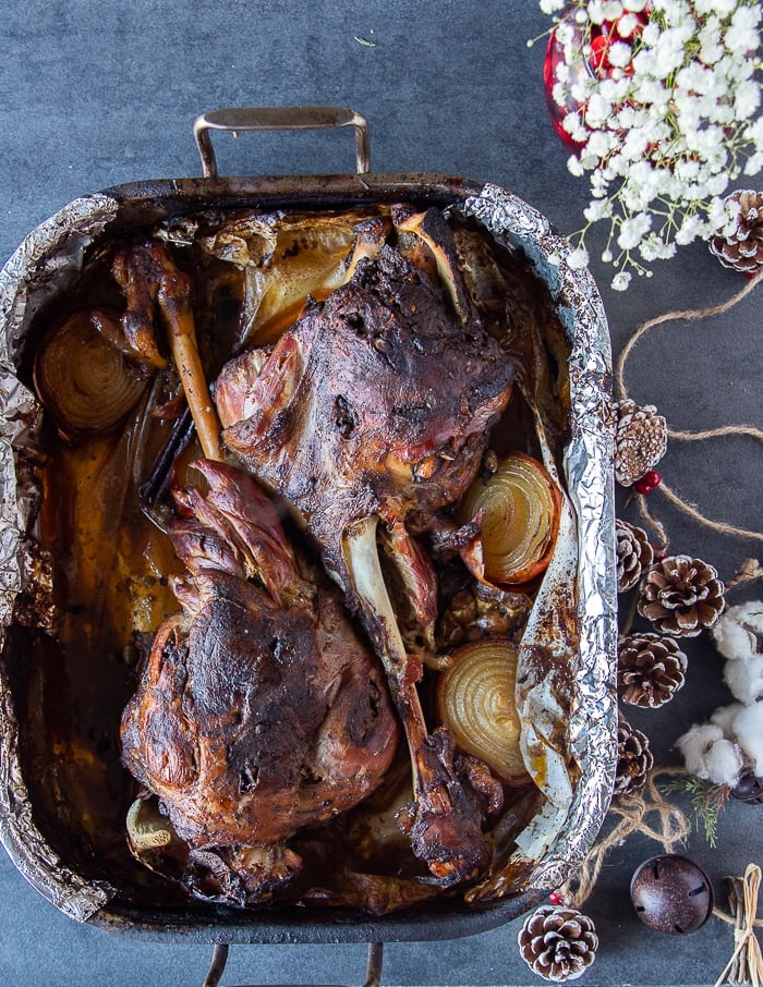 Leg of Lamb Recipe • Family Lamb Recipe Video•Two Purple Figs